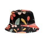  Minimalist Pattern With Simple Lines,flower And Shapes, Creating A Clean And Modern Inside Out Bucket Hat