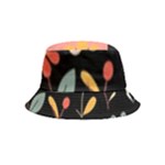  Minimalist Pattern With Simple Lines,flower And Shapes, Creating A Clean And Modern Inside Out Bucket Hat (Kids)