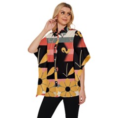 Women s Batwing Button Up Shirt 