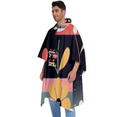 Men s Hooded Rain Ponchos 