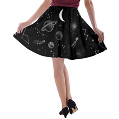 A-line Skater Skirt 