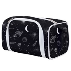 Cosmic Black Space Star Toiletries Pouch from ArtsNow.com