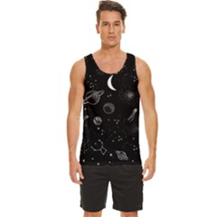 Men s Wide Collar Tank Top 