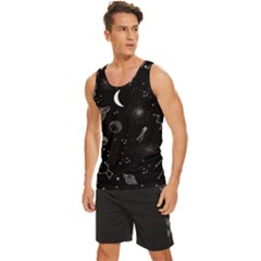 Men s Wide Collar Tank Top 