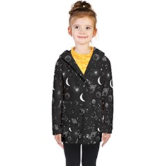 Kids  Double Breasted Button Coat 