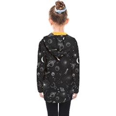 Kids  Double Breasted Button Coat 