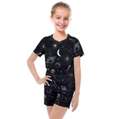 Kids  Mesh T-Shirt and Shorts Set 