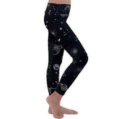 Kids  Lightweight Velour Classic Yoga Leggings 