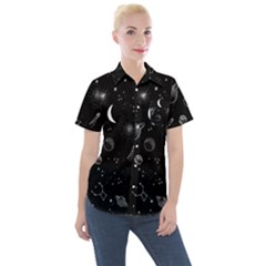 Women s Short Sleeve Pocket Shirt 