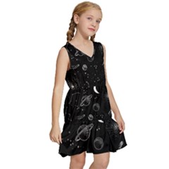 Kids  Sleeveless Tiered Mini Dress 