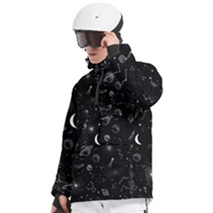 Men s Pullover Zip Ski and Snowboard Waterproof Breathable Jacket 