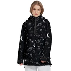 Women s Pullover Zip Ski and Snowboard Waterproof Breathable Jacket 