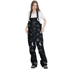 Women s Front Zip Ski And Snowboard Bib Pants 