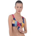  Minimalist Pattern With Simple Lines And Shapes, Creating A Clean And Modern Aesthe Front Tie Bikini Top