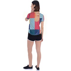 Back Circle Cutout Sports T-Shirt 