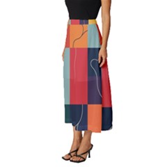 Classic Midi Chiffon Skirt 