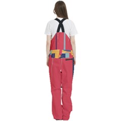 Women s Front Zip Ski And Snowboard Bib Pants 