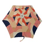 Minimalist Pattern With Simple Lines And Shapes, Creating A Clean And Modern Aesthe Mini Folding Umbrellas