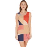 Minimalist Pattern With Simple Lines And Shapes, Creating A Clean And Modern Aesthe Bodycon Dress