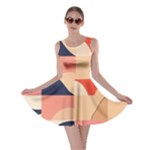 Minimalist Pattern With Simple Lines And Shapes, Creating A Clean And Modern Aesthe Skater Dress