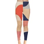 Minimalist Pattern With Simple Lines And Shapes, Creating A Clean And Modern Aesthe Everyday Leggings 