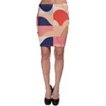 Minimalist Pattern With Simple Lines And Shapes, Creating A Clean And Modern Aesthe Bodycon Skirt