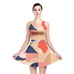 Minimalist Pattern With Simple Lines And Shapes, Creating A Clean And Modern Aesthe Reversible Skater Dress