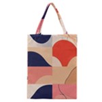 Minimalist Pattern With Simple Lines And Shapes, Creating A Clean And Modern Aesthe Classic Tote Bag