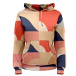 Minimalist Pattern With Simple Lines And Shapes, Creating A Clean And Modern Aesthe Women s Pullover Hoodie