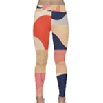 Minimalist Pattern With Simple Lines And Shapes, Creating A Clean And Modern Aesthe Classic Yoga Leggings