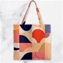 Zipper Grocery Tote Bag 