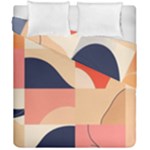 Minimalist Pattern With Simple Lines And Shapes, Creating A Clean And Modern Aesthe Duvet Cover Double Side (California King Size)