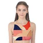 Minimalist Pattern With Simple Lines And Shapes, Creating A Clean And Modern Aesthe Tank Bikini Top