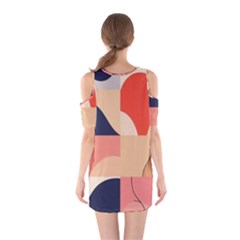 Shoulder Cutout One Piece Dress 