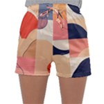 Minimalist Pattern With Simple Lines And Shapes, Creating A Clean And Modern Aesthe Sleepwear Shorts