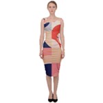 Minimalist Pattern With Simple Lines And Shapes, Creating A Clean And Modern Aesthe Sleeveless Pencil Dress