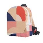 Minimalist Pattern With Simple Lines And Shapes, Creating A Clean And Modern Aesthe Kids  Age 2-4 Lightweight Preschool Backpack