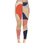 Minimalist Pattern With Simple Lines And Shapes, Creating A Clean And Modern Aesthe Inside Out Leggings