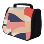 Minimalist Pattern With Simple Lines And Shapes, Creating A Clean And Modern Aesthe Full Print Travel Pouch (Small)