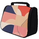 Minimalist Pattern With Simple Lines And Shapes, Creating A Clean And Modern Aesthe Full Print Travel Pouch (Big)