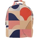 Minimalist Pattern With Simple Lines And Shapes, Creating A Clean And Modern Aesthe Mini Full Print Backpack