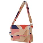 Minimalist Pattern With Simple Lines And Shapes, Creating A Clean And Modern Aesthe Full Print Messenger Bag (S)