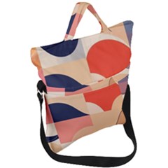 Fold Over Handle Tote Bag 