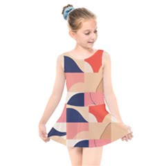 Kids  Skater Dress Swimsuit 