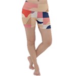 Minimalist Pattern With Simple Lines And Shapes, Creating A Clean And Modern Aesthe Lightweight Velour Yoga Shorts