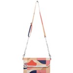 Minimalist Pattern With Simple Lines And Shapes, Creating A Clean And Modern Aesthe Mini Crossbody Handbag