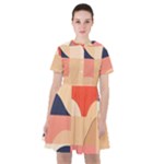 Minimalist Pattern With Simple Lines And Shapes, Creating A Clean And Modern Aesthe Sailor Dress