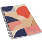 Minimalist Pattern With Simple Lines And Shapes, Creating A Clean And Modern Aesthe 5.5  x 8.5  Notebook