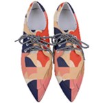 Minimalist Pattern With Simple Lines And Shapes, Creating A Clean And Modern Aesthe Pointed Oxford Shoes