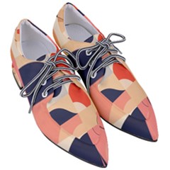 Women s Pointed Oxford Shoes 